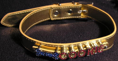 Collar metallic personalized DogCatCreation 60003_dkc